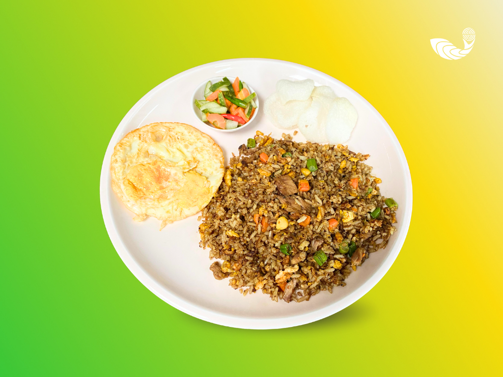 Nasi Goreng Curry Beef